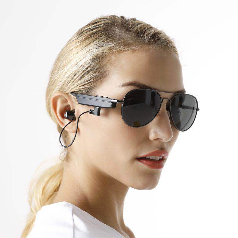 Navigation Bluetooth Glasses Headset Sunglasses / Polarized Bluetooth Sunglasses