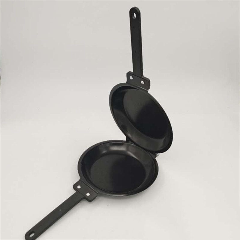 Outdoor Portable Covered Frying Pan / Non-Stick Pan Kitchen Gadgets