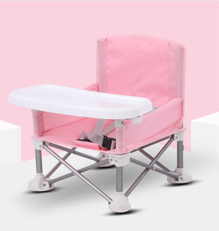 Baby portable foldable dining chair