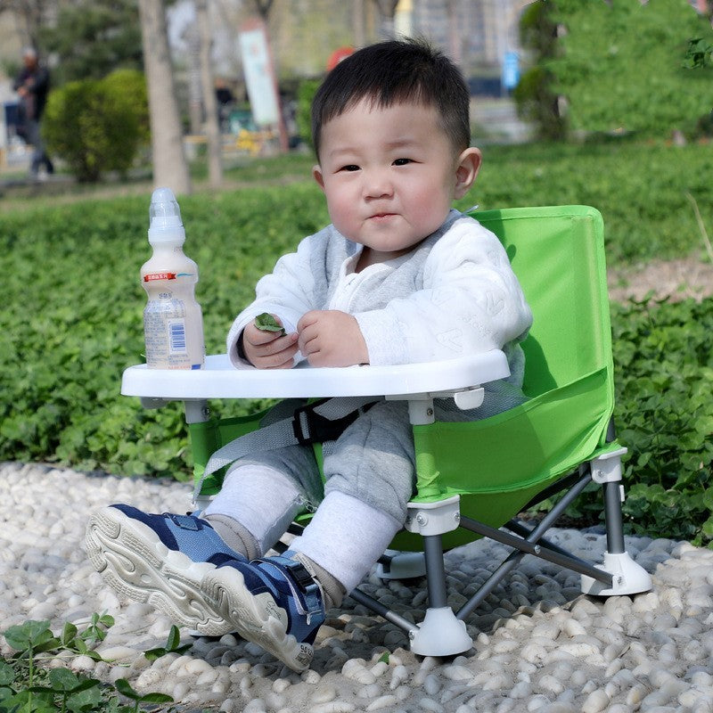 Baby portable foldable dining chair