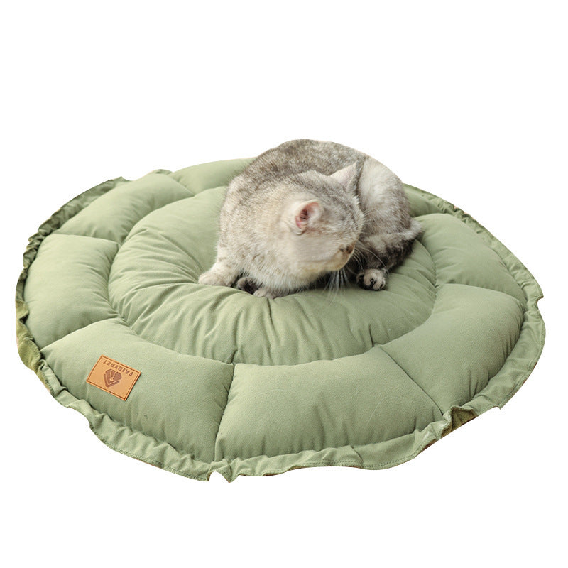 Cat Beds For Indoor Cats Cute Cat Beds With Versatile Dual-Use Design, Reversible Donut Pet Bed For Puppy And Kitten