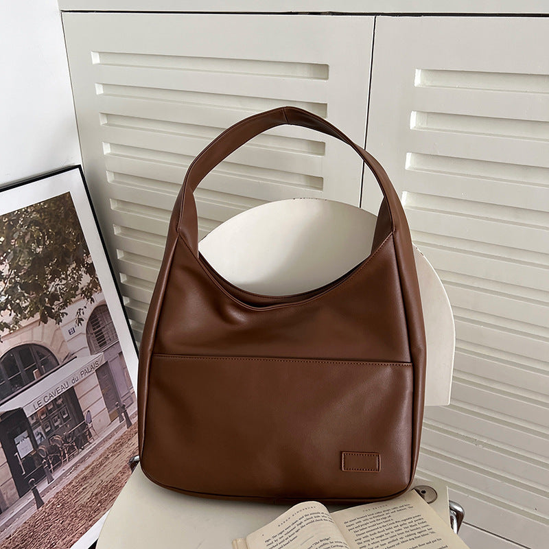 Fashion Tote Bag Large Capacity Casual Shoulder Bag Women's Commuting Handbag College Student
