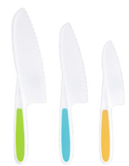 Children Plastic Fruit Knife Suit Saw Knife / child safe kitchen set / child safe kitchen tools / child safe kitchen knife