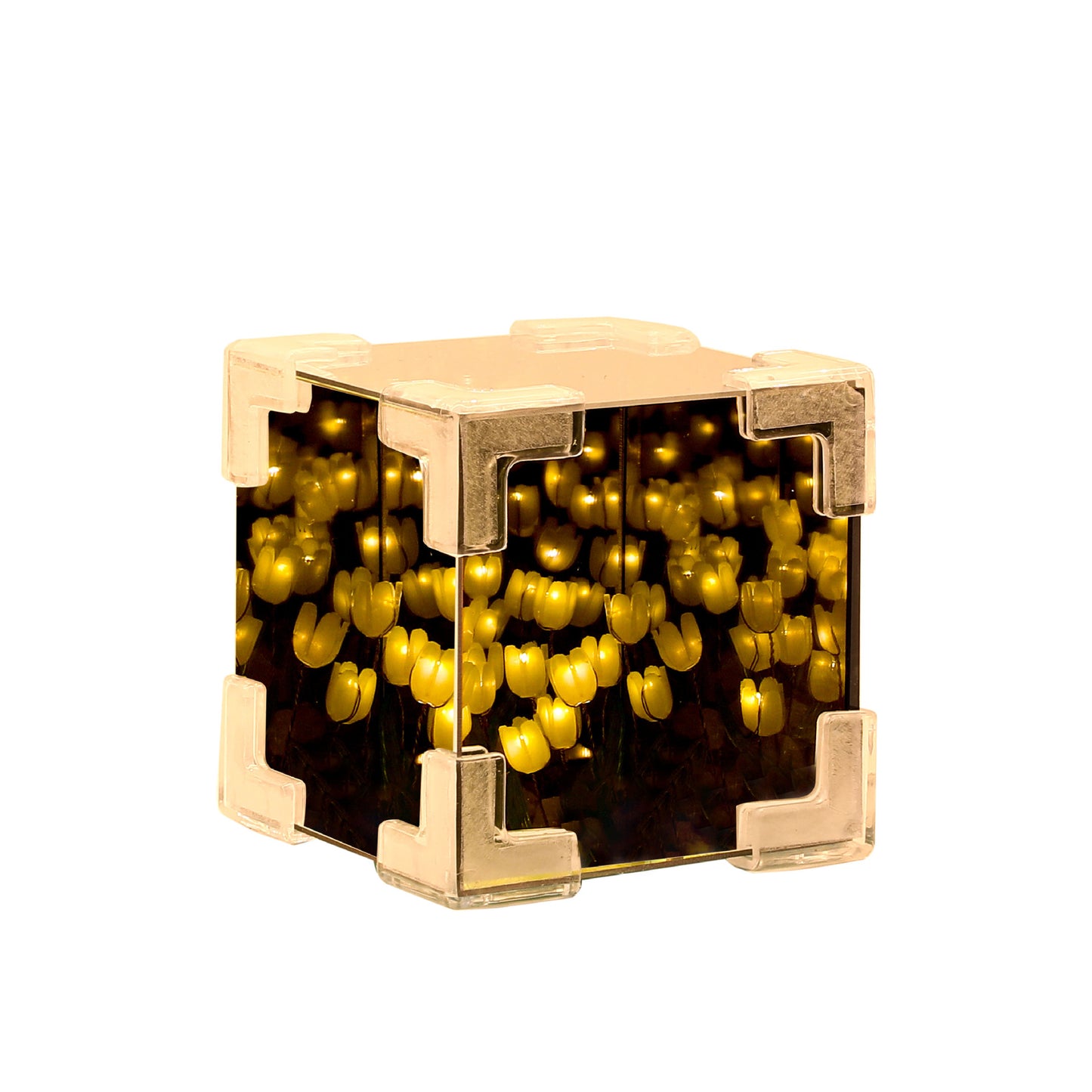 DIY Rubik's Cube Tulip Small Night Lamp