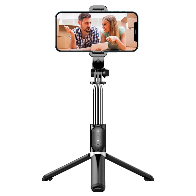 Selfie stick tripod portable tripod mobile phone stand wireless remote control compatible with iPhone and Android