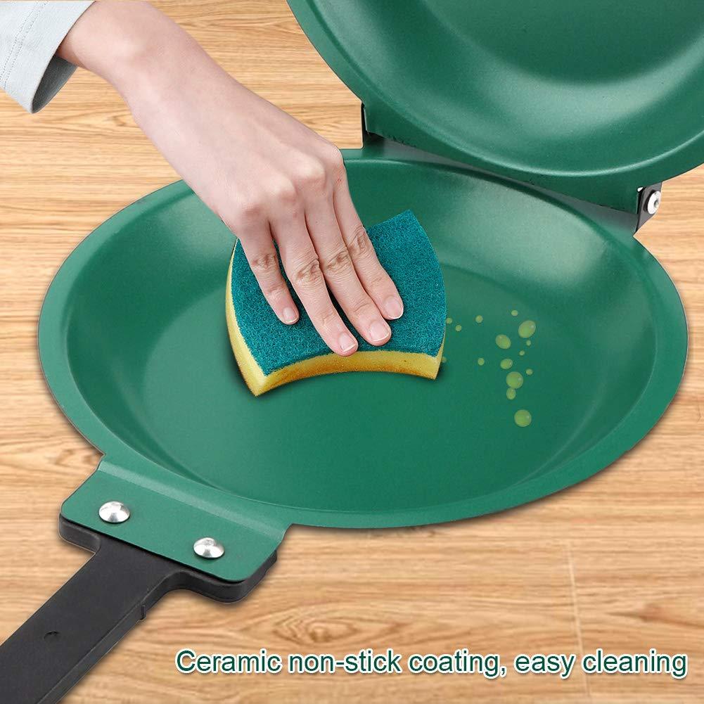 Outdoor Portable Covered Frying Pan / Non-Stick Pan Kitchen Gadgets