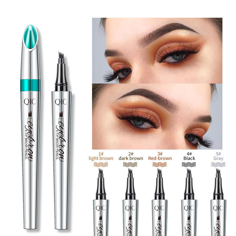 Wholesale Four-fork Head Eyebrow Pencil